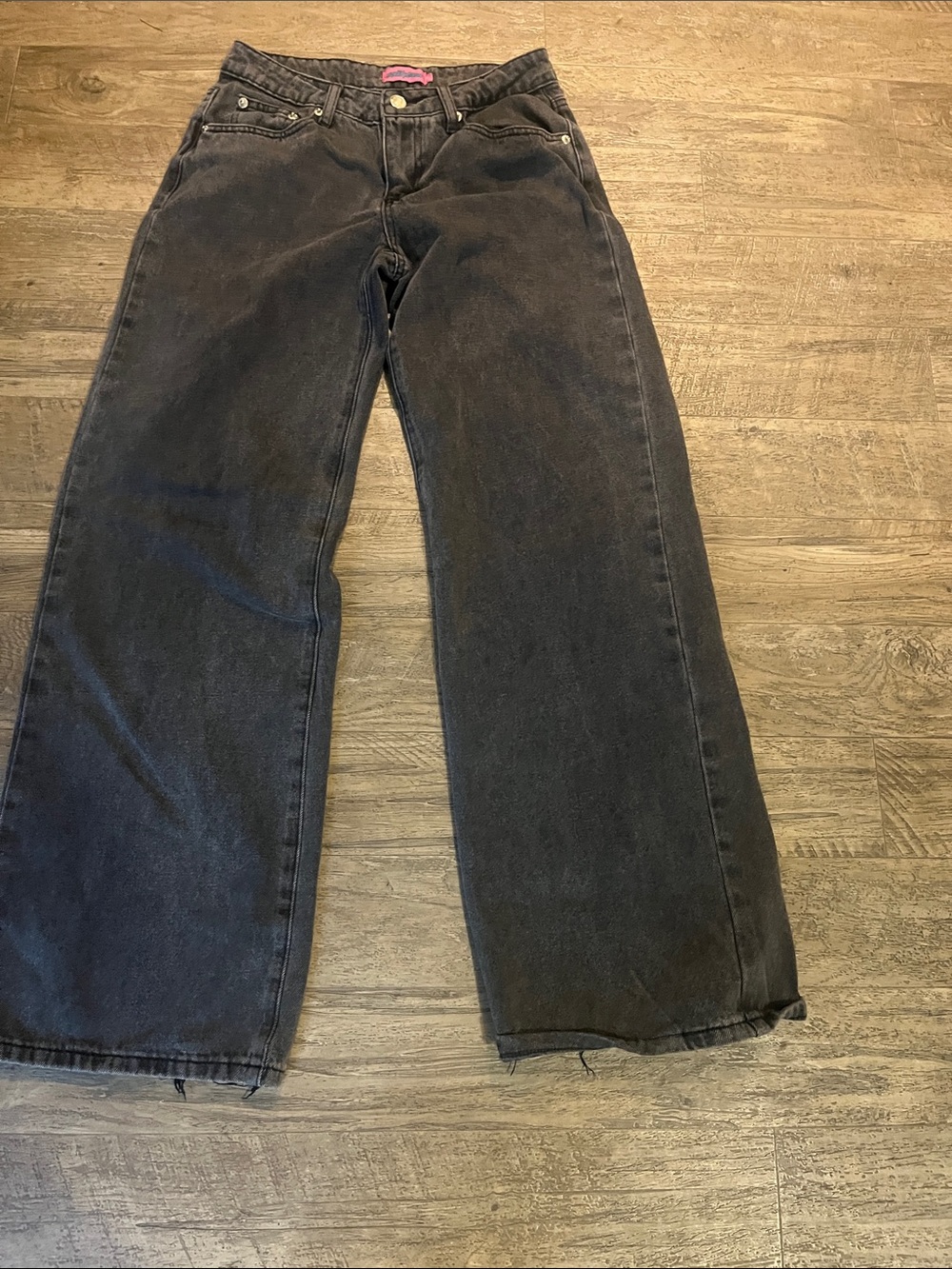 Edikted  Dark Gray Bootcut Jeans xs